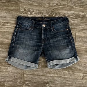 Mavi Cuffed Jean Shorts